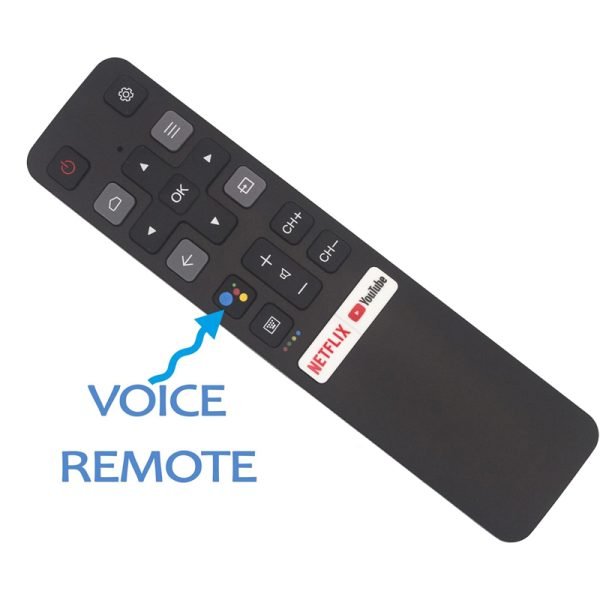 EVJXZOQ Remote Controller Replacement for TCL 4-Series 3-Series LED Android TV Remote