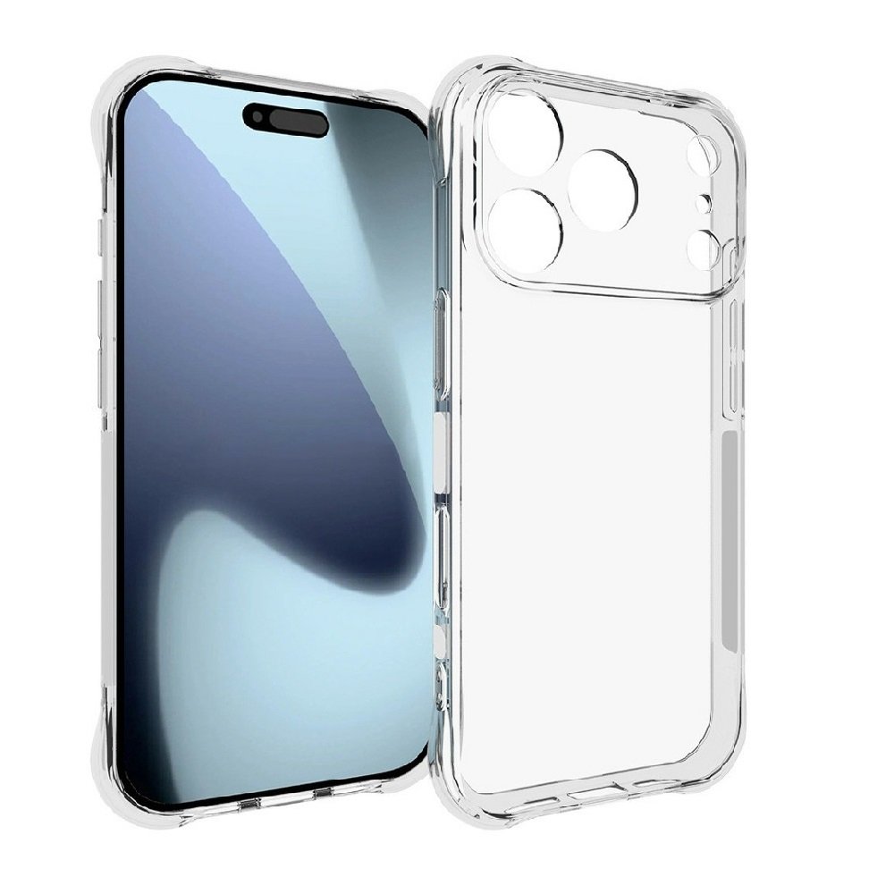 For Apple iPhone 17 Pro Crystal Clear Heavy Duty Transparent Shockproof Case Cover
