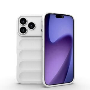 For Apple iPhone 17 Pro Shockproof Rubber Silicone Protective Bumper Case Cover - Black