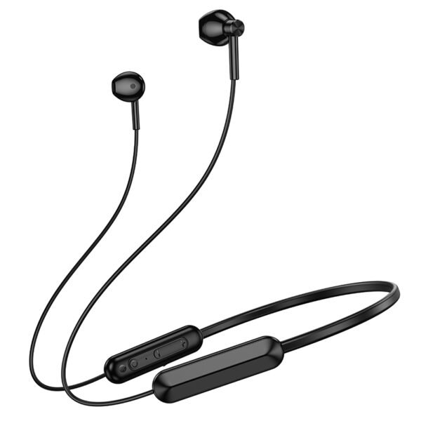 For Borofone BE70 Light Neck-mounted BT Earphones (Black)