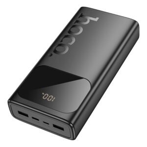 For HOCO. Power Bank J144A Fast Charge 30000mAh PD Type-C 20W and 2X USB-A with Digital Led Display