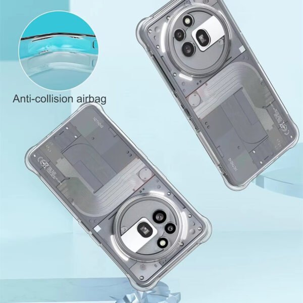 For Nothing phone 3A Pro Crystal Clear Heavy Duty Transparent Shockproof Case Cover