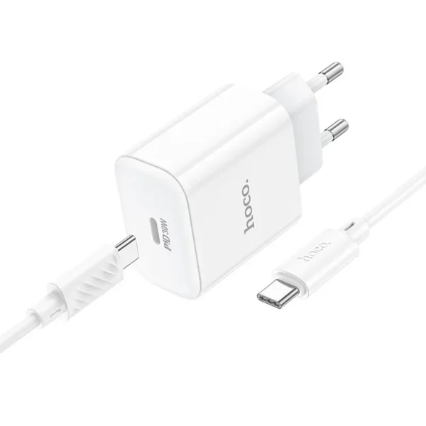 Hoco C76 Pro Super Fast Charger with type-c to type Cable Fast charging PD 30W Charger