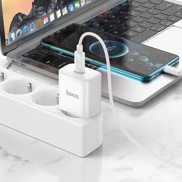 Hoco C76 Pro Super Fast Charger with type-c to type Cable Fast charging PD 30W Charger