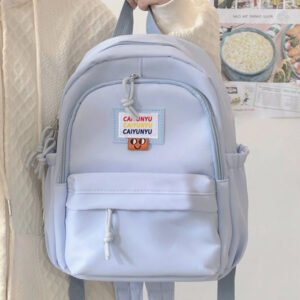Kids Backpack for Boy Women Backpacks Simple Cute Backpacks Versatile Computer Backpack School Bags - Blue