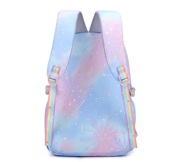 Stitch School Bags for Girls - Cute and Durable Backpack Women Daypack Kids Bags Kawaii Female Large Capacity Backpack - Blue