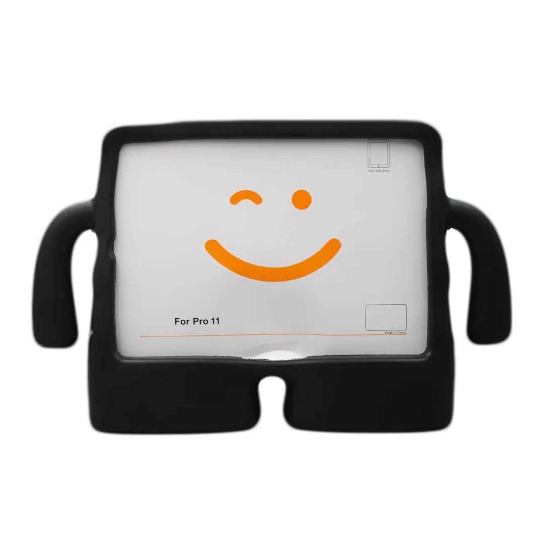 For iPad 9th/8th/7th Gen Case - Three Layer Drop Protection with 360 Rotating Stand, Hand Strap & Pencil Holder 10.2 Inch 2021/2020/2019 iPad (Black)