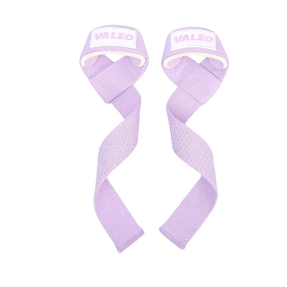 Lifting Straps for Weightlifting, Gym Wrist Wraps with Extra Hand Grips Support for Strength Training, Bodybuilding, Deadlifting - Black