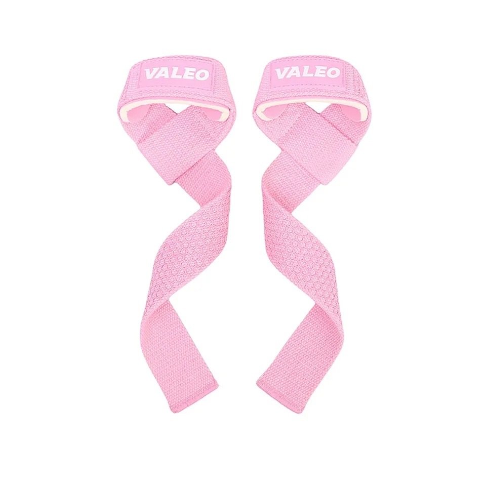 Lifting Straps for Weightlifting, Gym Wrist Wraps with Extra Hand Grips Support for Strength Training, Bodybuilding, Deadlifting - Black