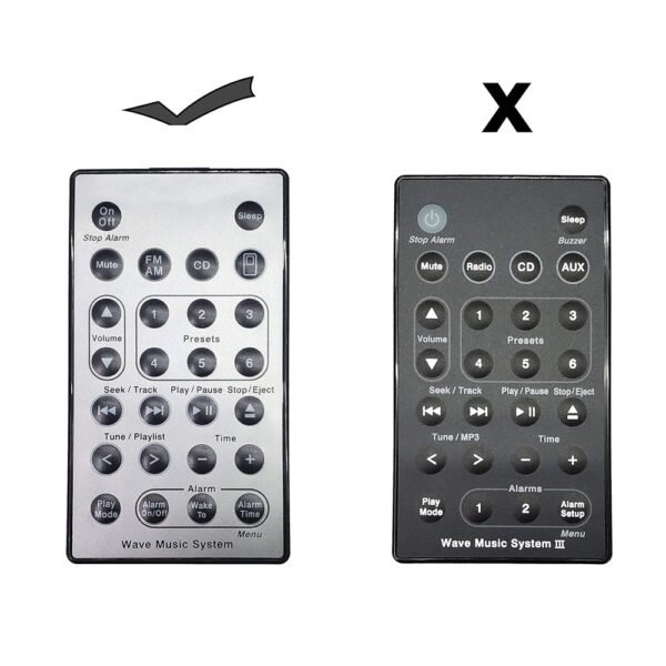 Replacement Remote Control Fit For Bose Soundtouch Wave Music Radio System II III IV 5 Multi Disc Player