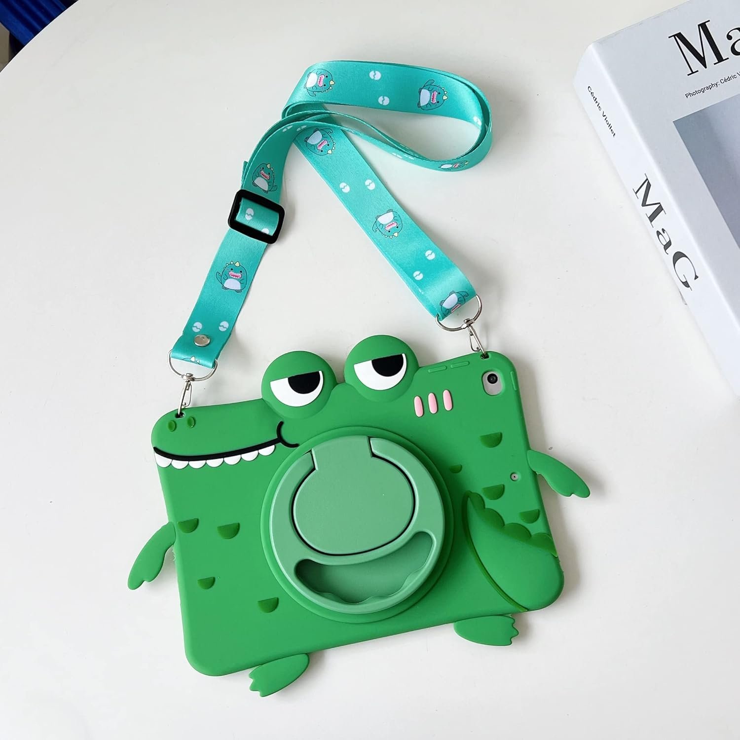 Case for iPad (A16) 11th Gen 11 Inch (2025), iPad 10th Gen 10.9 Inch (2022), Fully-Body Rugged Heavy Duty Shockproof Protective Case with Kickstand- Light Green - Image 3