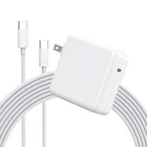Charger for MacBook Air, 70W USB C Charger GaN Foldable Compact Fast Charger for MacBook Pro/Air 13 14 15 16 inch 2024 2023 2022 2021 2020, M1 M2 M3 Laptop Power Adapter, 6.6ft USB