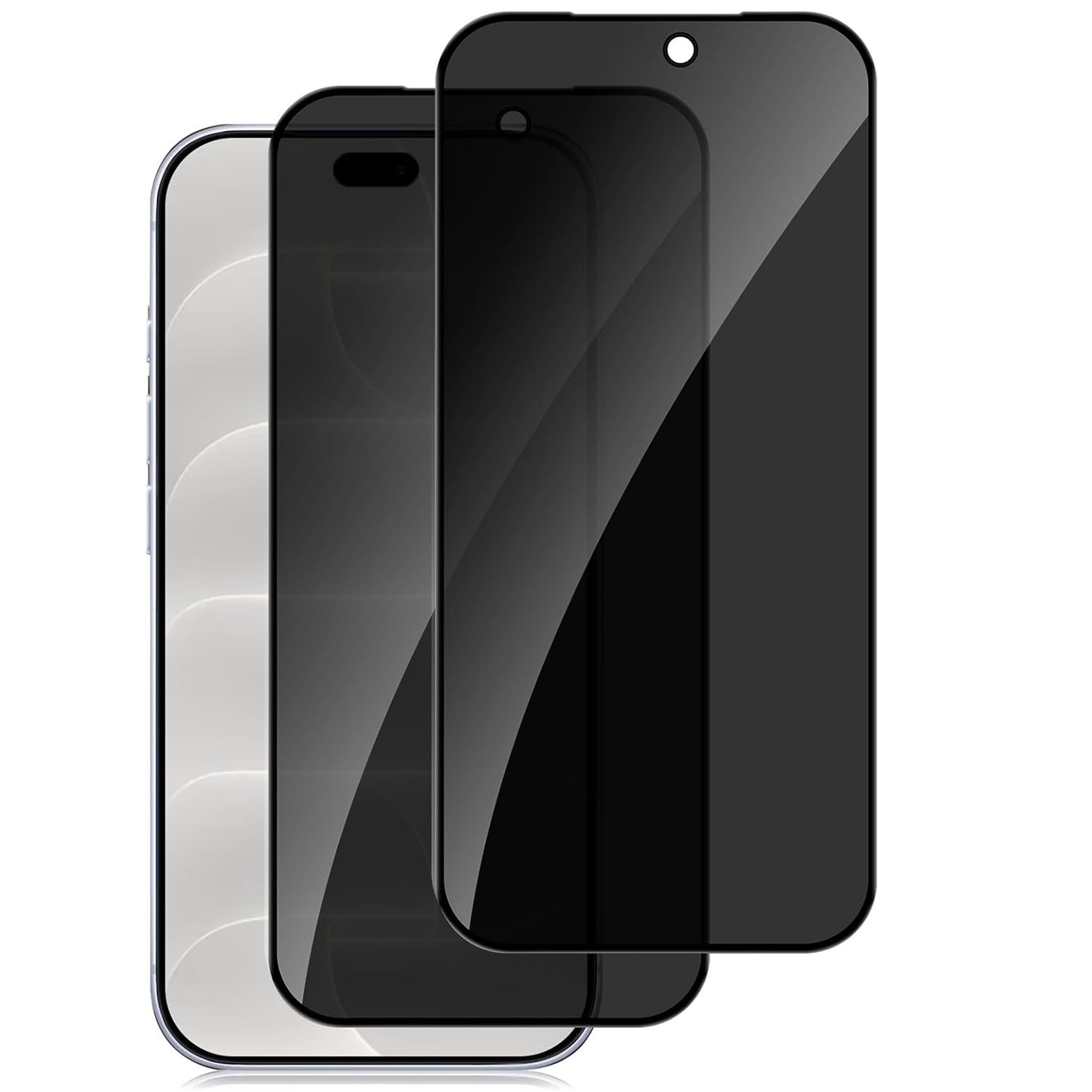 [2 Pack] Apple iPhone 18 Pro Max SupRShield Privacy Tempered Glass Anti Spy Screen Protector